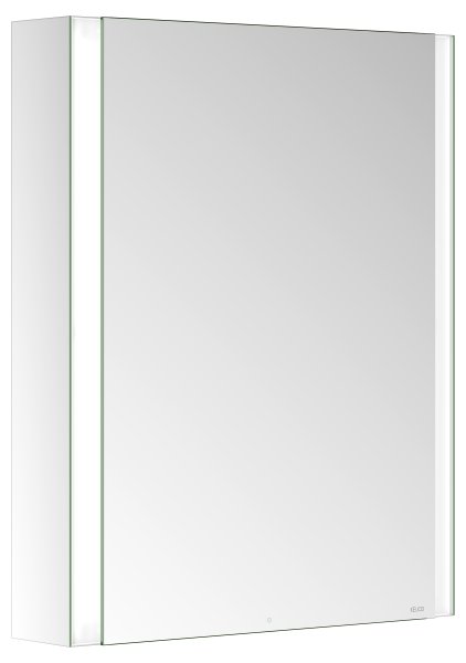 Keuco Somaris 600 x 700mm Wall-Mounted Mirror Cabinet (Right Hinged) - Mirror Finish