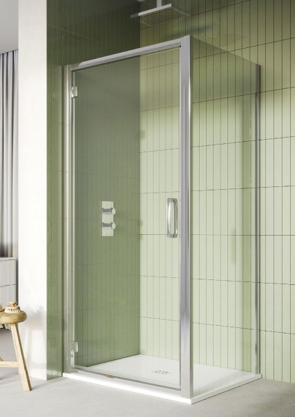 Dawn Apollo 760 x 800mm Hinged Door with Side Panel