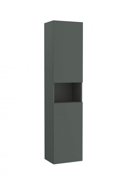 Roca Ona Matt Green Column Unit with Open Space (2 Doors)