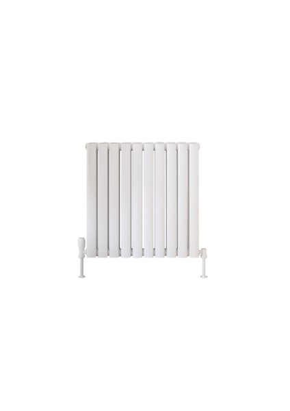 Scudo Apex 600 x 590mm Double Designer Radiator - White