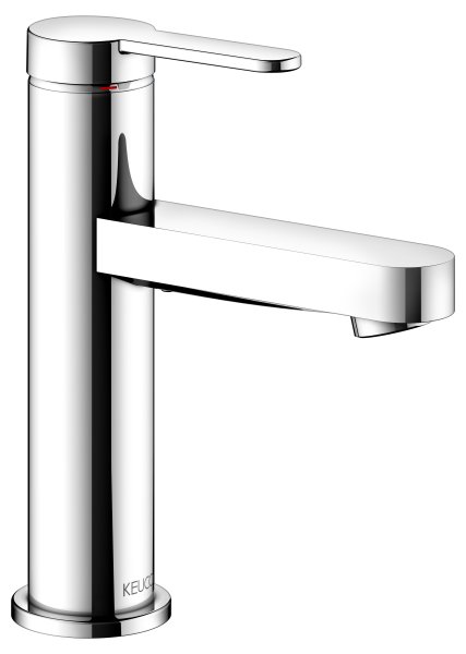 Keuco IXMO Single Lever Basin Mixer 100 (Flat Round Rosette) - Chrome