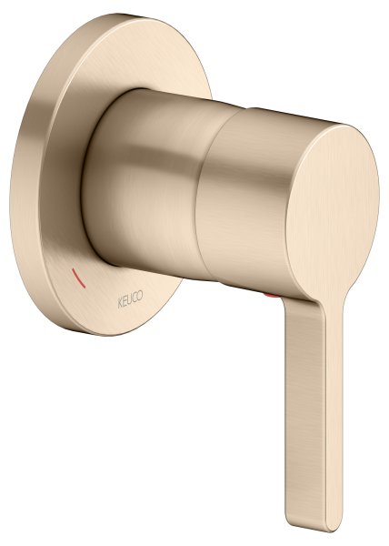 Keuco Edition 400 Single Lever Mixer - Brushed Bronze