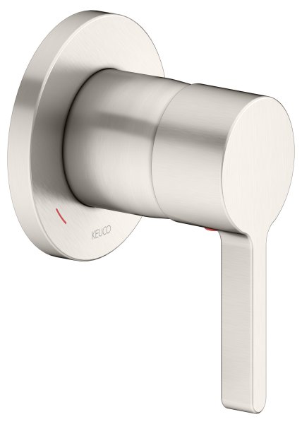 Keuco Edition 400 Single Lever Mixer - Brushed Nickel