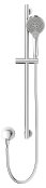 Keuco IXMO Solo Shower Set 1 with Round Mixer, Slide Rail Kit & Hand Shower - Chrome