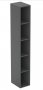 Ideal Standard Strada II Matt Anthracite Open Tall Column Unit
