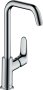 Hansgrohe Focus Single Lever Basin Mixer 240 with Swivel Spout & Pop-Up Waste