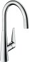 Hansgrohe Talis M51 Single Lever Kitchen Mixer 260 for Vented Hot Water Cylinders, Single Spray Mode - Chrome