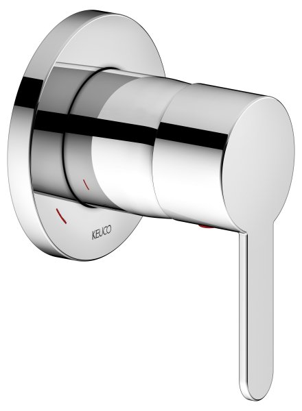 Keuco IXMO Single Lever Mixer DN 15 (Flat Round Rosette) - Chrome