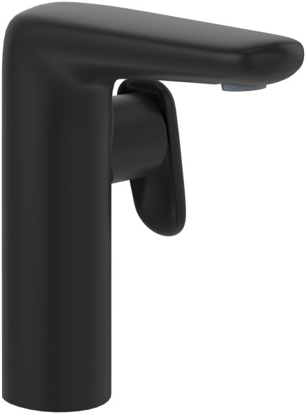 Villeroy & Boch Antao Basin Mixer with Side Lever & Pop-Up Waste - Matt Black