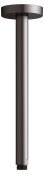 Keuco 300mm Ceiling Mounted Shower Arm with Round Rosette - Brushed Titanblack
