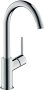 Hansgrohe Talis Single Lever Basin Mixer 210 with Fixed Spout & Push-Open Waste