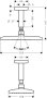 Hansgrohe Raindance E Overhead Shower 240 1jet with Ceiling Connector - Chrome