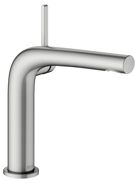 Keuco Edition 400 Single Lever Basin Mixer 150 - Stainless Steel
