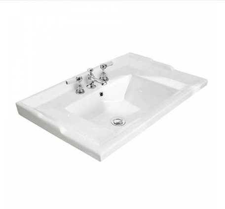 Bayswater 3 Tap Hole 600mm Traditional Basin