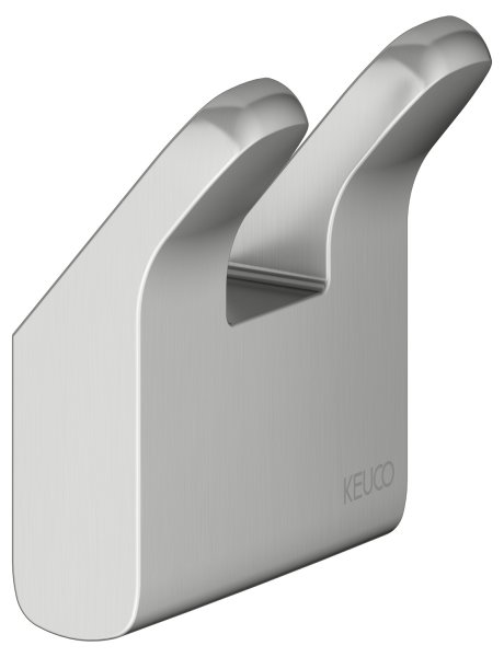 Keuco Collection Moll Double Robe Hook - Stainless Steel