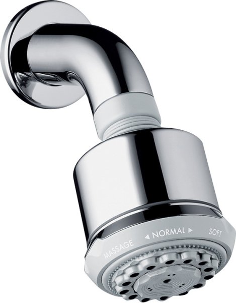 Hansgrohe Clubmaster Overhead Shower 3jet with Shower Arm - Chrome