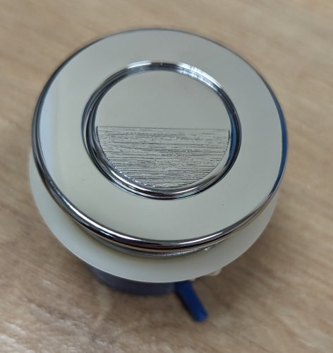 Ideal Standard Septa Pro XS Pneumatic Half-Etched Push Button - Stock Clearance