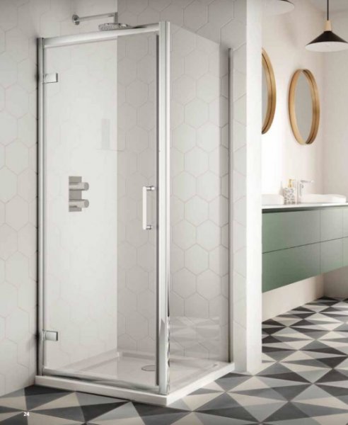 Sommer 8 Hinged Door Shower Enclosure 700mm