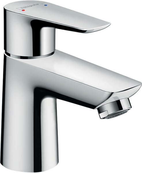 Hansgrohe Talis E Single Lever Basin Mixer 80 with Push-Open Waste