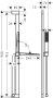 Hansgrohe Pulsify E Shower Set 100 1jet Ecosmart with Shower Bar 90cm - Matt Black