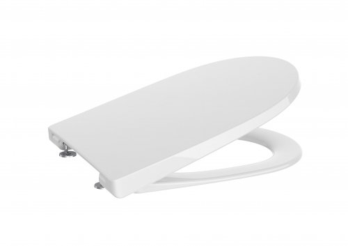 Roca Ona Standard Close Gloss White Supralit antibacterial Seat & Cover