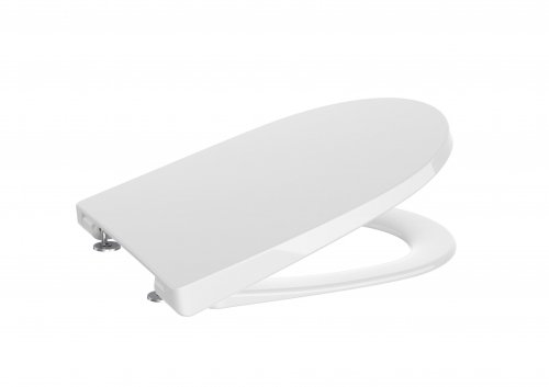 Roca Ona Compact Standard Close Toilet Seat - Gloss White Supralit