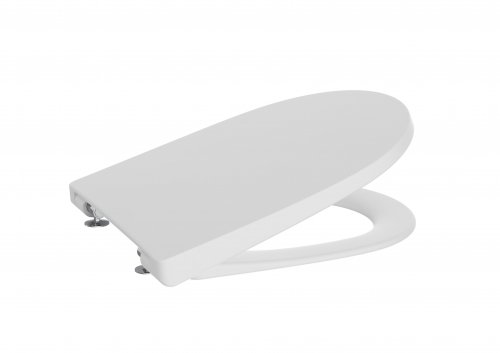 Roca Ona Compact Soft Close Toilet Seat - Matt White Supralit