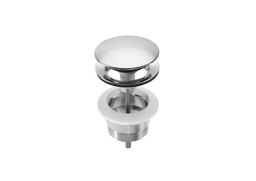 Roca Aqua Universal Click Basin Waste - Chrome