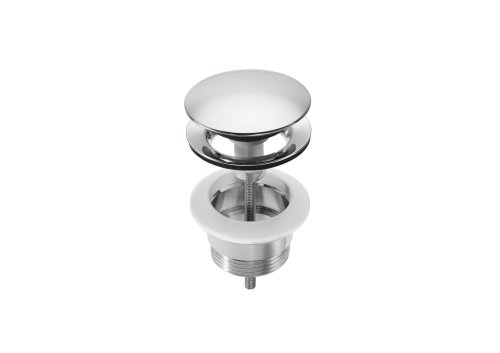 Roca Aqua Universal Click Basin Waste - Chrome - Stock Clearance
