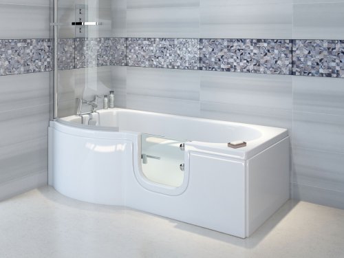 Trojan Concert Easy Bathe P-Shaped Walk-in Bath