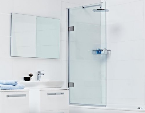 Roman Decem x Hinged Bath Screen