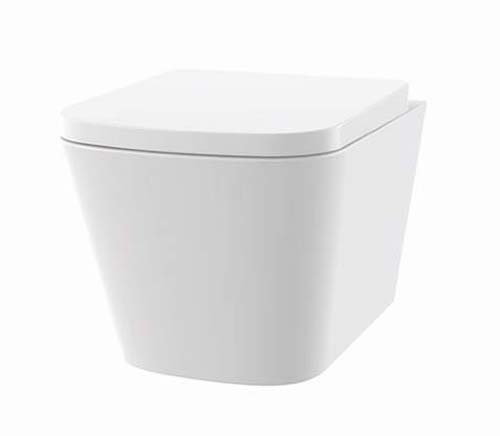 The White Space Anon Rimless Wall Hung WC Pan