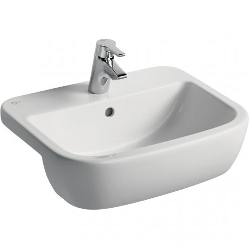 Ideal Standard Tempo 55cm 1 Tap Hole Semi-Countertop Basin