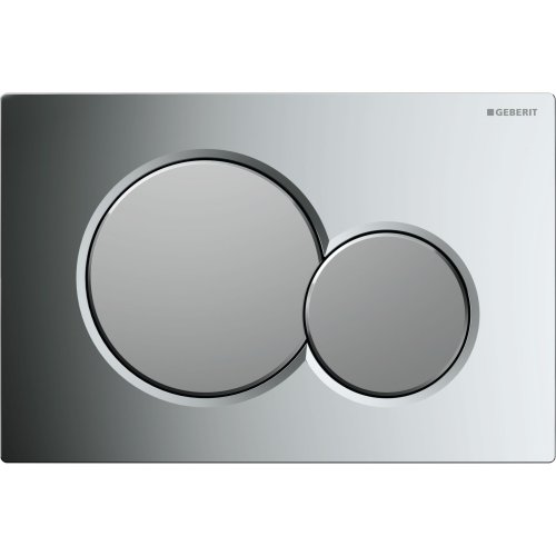 Geberit Sigma 01 Gloss/Matt Chrome Dual Flush Plate