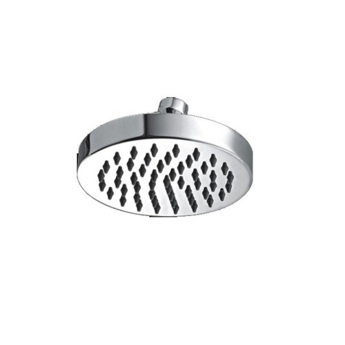 Just Taps Plus Simple Fixed Shower Head- 125mm Diameter- Chrome