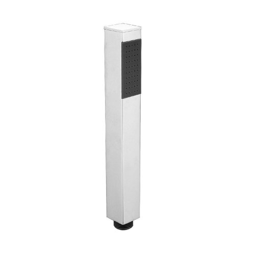 Just Taps Plus Square Slim Shower Handset- Single Function- Chrome