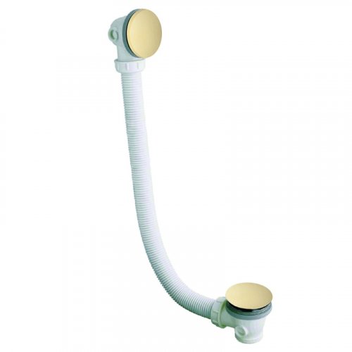 Just Taps Plus Vos Click Clack Exofil Bath Waste 530mm - Brushed Brass