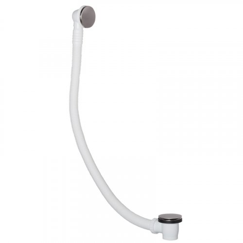 Just Taps Plus Vos Click Clack Exofil Bath Waste 530mm - Brushed Black