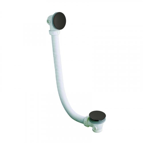 Just Taps Plus Vos Click Clack Exofil Bath Waste 530mm - Matt Black