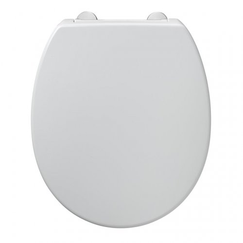 Armitage Shanks Contour 21 Toilet Seat & Cover Top Fixing Hinges White