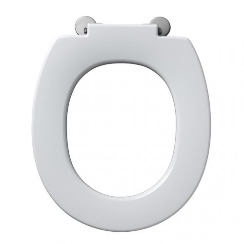 Armitage Shanks Contour 21 Toilet Seat Only Top Fixing Hinges & Retaining Buffers - White