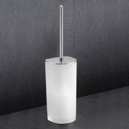 Origins Living Kent WC Brush Set Freestanding - Chrome