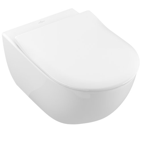 Villeroy & Boch Subway 2.0 Rimless Wall-Hung Toilet & Slim Soft Close Seat Combi-Pack