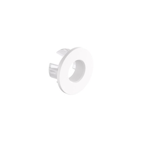Vado Cameo Ceramic Basin Overflow Cover - Matt White - Stock Clearance