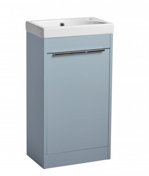 Tavistock Sequence Mineral Blue 450mm Freestanding Unit & Basin