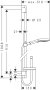 Hansgrohe Raindance Select S Shower Set 120 3jet with Shower Rail 90cm & Soap Dish - Chrome