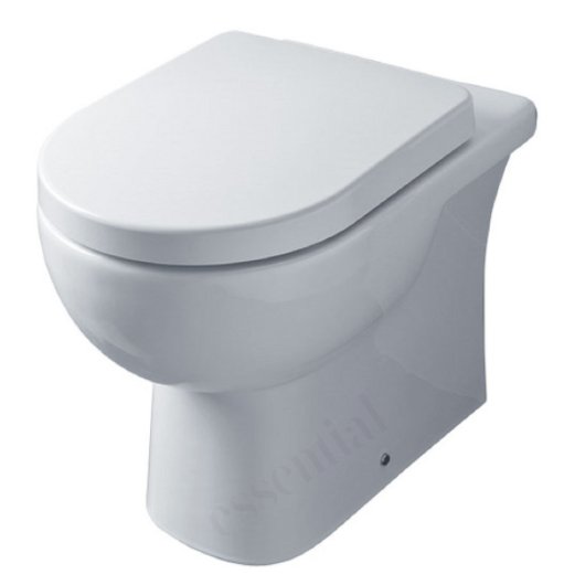 Essential Lily Back to Wall Toilet Pan