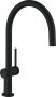 Hansgrohe Talis M54 Single Lever Kitchen Mixer 220, Single Spray Mode - Matt Black
