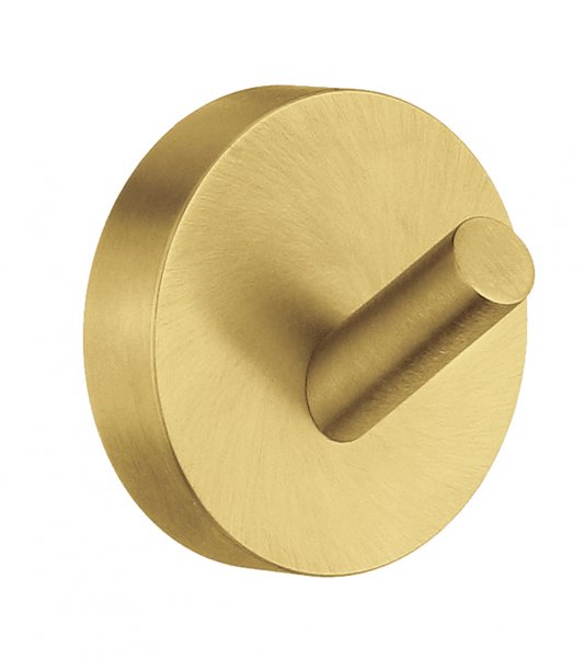 Smedbo Home Brushed Brass Towel Hook