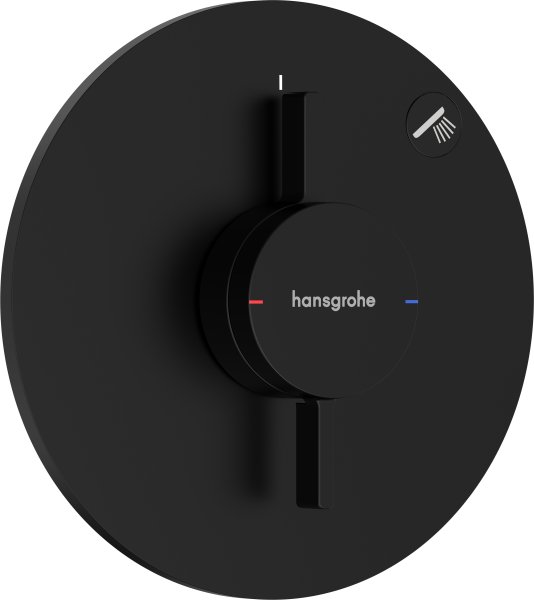 Hansgrohe Duoturn S Mixer for Concealed Installation for 1 Function - Matt Black